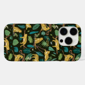 Cute Fun Cheetah Leopard Jungle iPhone / coque ipa (Verso (horizontal))