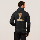 Cute Fun Cool Exotic Beauty Unique Sparkle Snake Hoodie (Achterkant volledig)