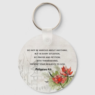 Cute Fun Inspirerend Quote Button Key Ring Sleutelhanger