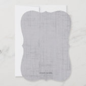 Cute Fun Keuken Ondergoed Bruidsmeisje Uitnodiging (Achterkant)