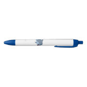 Cute Fun-Loving Cartoon Dolphin Zwarte Inkt Pen (Bodem)
