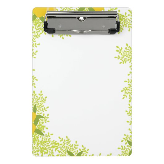 Cute & Functional Mini Lemon Design Clipboard Mini Klembord (Voorkant)