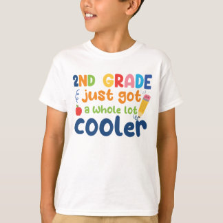 Cute Funny 2e klas heeft een heel stuk koeler T-shirt
