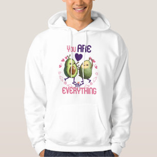Cute Funny Avocados Love Dancing - Lovers Gift Hoodie
