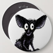 Cute Funny Aye-Aye Ronde Button 6,0 Cm (Voorkant /achterkant)
