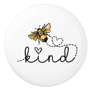 Cute & Funny Bee Sind Keramische Knop