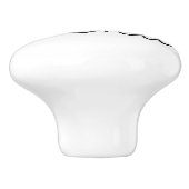 Cute & Funny Bee Sind Keramische Knop (Zijkant)