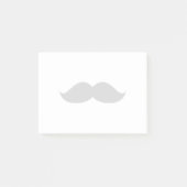 Cute Funny Black Mustache Post-it® Notes (Voorkant)
