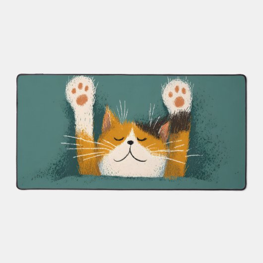 Cute Funny Cat Nap (Recto)