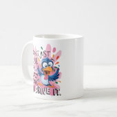 Cute Funny Coffee Mug with Quote Classic Mug 11 oz (Devant gauche)