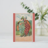 Cute Funny Couple Valentijnsdag Briefkaart (Staand voorkant)