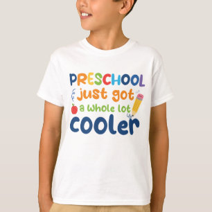 Cute Funny Design Preschool kreeg net veel koeler T-shirt