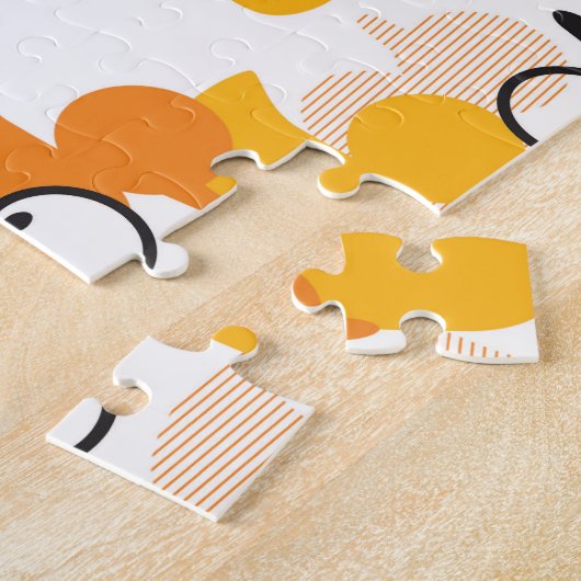 Cute Funny Ducks Puns Quote Legpuzzel (Zijkant)