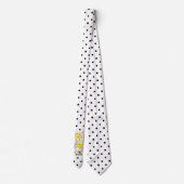 Cute Funny Easter Bunny Stropdas (Achterkant)