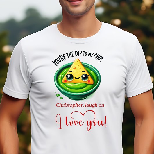 Cute Funny Food Love Quote Personalized T-Shirt