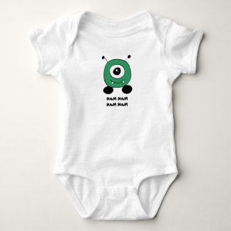 Cute Funny Green Alien Romper