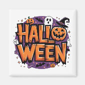 Cute funny halloween magneet (Voorkant)