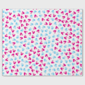 Cute Funny Heard Love Cadeaupapier (Vlak)