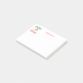 Cute Funny Ik wil een Flamingo voor Kerstmis. | Post-it® Notes (Schuin)