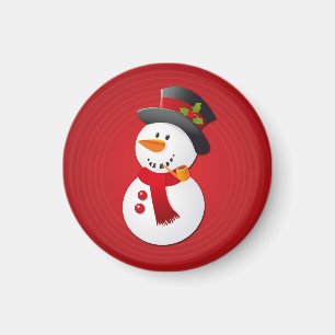 Cute & Funny kerstman Magneet