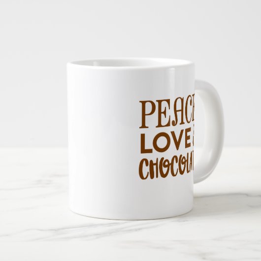 Cute Funny-kerstMok Extra Grote Beker (Voorkant rechts)