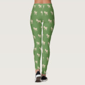 Cute Funny Little Goat Leggings (Achterkant)