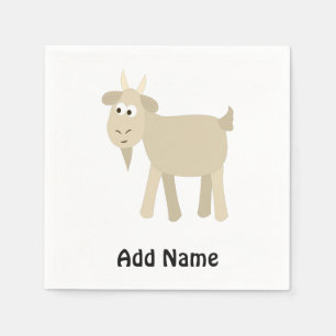 Cute Funny Little Goat Servet