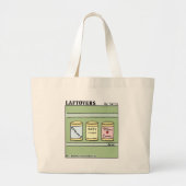 Cute Funny Ma en Family Cartoon Canvas tas (Voorkant)