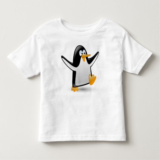 Cute Funny Penguin Kinder Shirts (Voorkant)