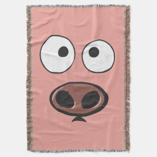 Cute Funny Pig Deken