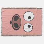 Cute Funny Pig Deken (Voorkant)