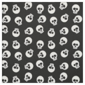 Cute Funny Skeleton Faces Stof (Swatch)