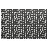 Cute Funny Skeleton Faces Stof (Fat Quarter)