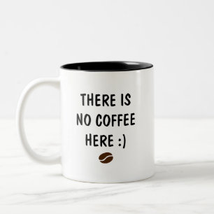 Cute Funny Text Coffee Lover Gepersonaliseerd Two- Tweekleurige Koffiemok