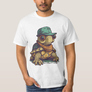 Cute Funny Turtle Schattig Animal Graphic T-shirt