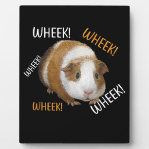 Cute & Funny Wheek - eigenaar van cavia Cavy Lover Fotoplaat