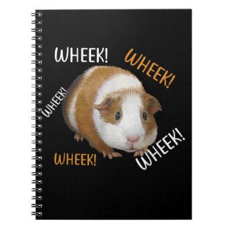 Cute & Funny Wheek - eigenaar van cavia Cavy Lover Notitieboek