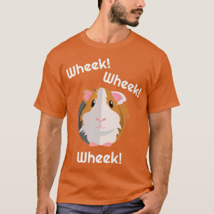 Cute & Funny Wheek Guinea Pig Eigenaar Cavy Lover T-shirt