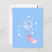 Cute Furin Wind Chime Briefkaart (Voorkant / Achterkant)
