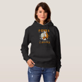 Cute Furry Foxes Retro Animal Zoo Classic Passion  Hoodie (Voorkant volledig)