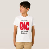 Cute "Future BIG Brother" T-Shirt (Voorkant volledig)