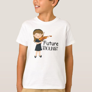 Cute Future Violin Player Girl T-shirt