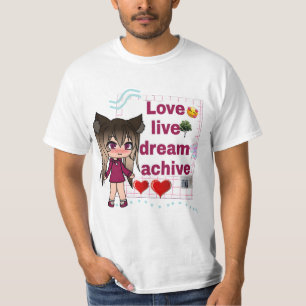 Cute Gacha Girl-liefde T-shirt