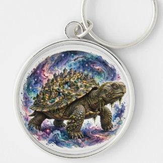 Cute Galaxy Schildpad Sleutelhanger