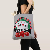 Cute gambling Casino canvas tas (Dichtbij)