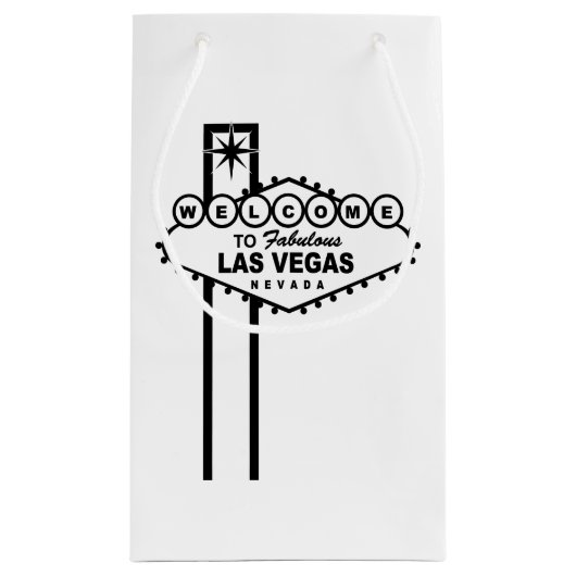 Cute Gambling Vegas poker party Klein Cadeauzakje (Achterkant)