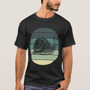 Cute Garden Animal Retro Slak T-shirt