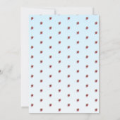 Cute Gardening Girl met Flowers Birthday Kaart (Achterkant)