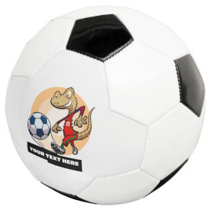 Cute Gecko Ajouter Votre Texte Joueur De Football