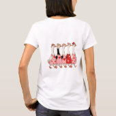 Cute geese valentine t-shirt (Achterkant)